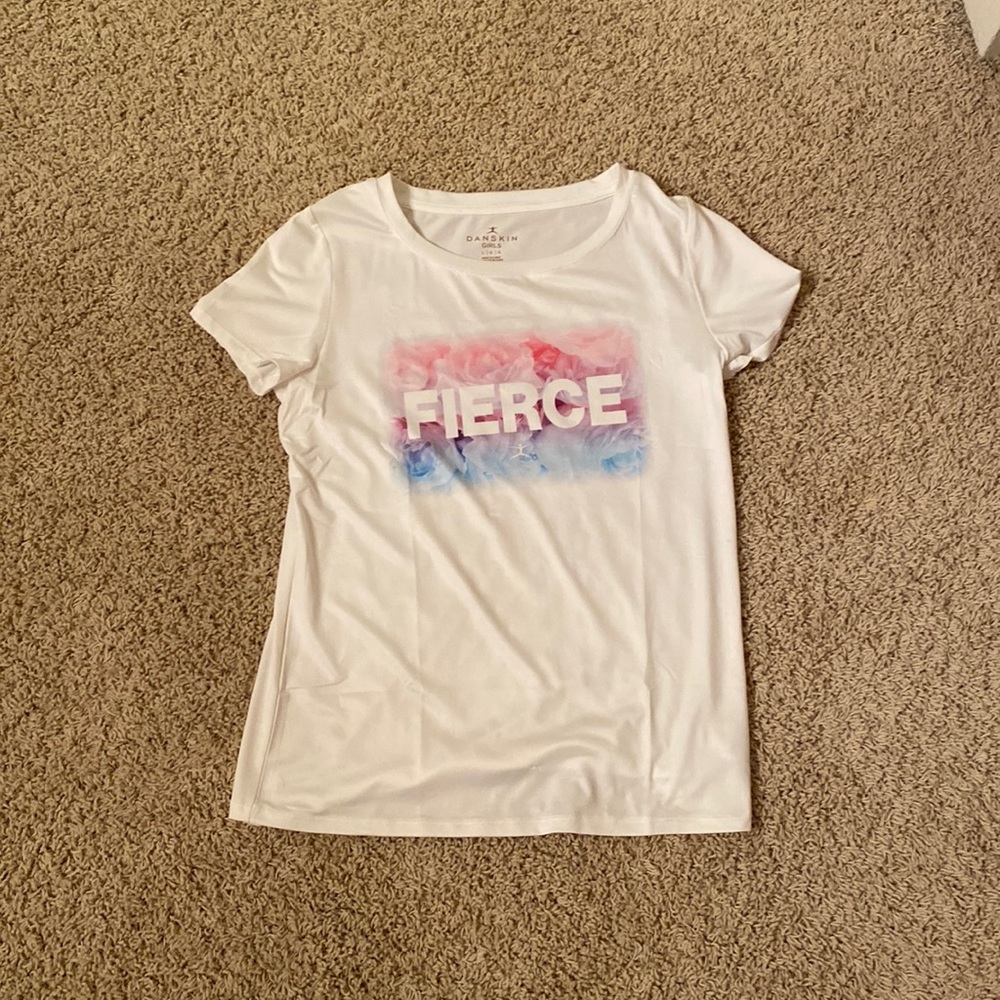 Girls large Danskin Fierce T-shirt